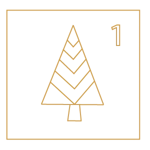 Julekalender låge for den 1. dec